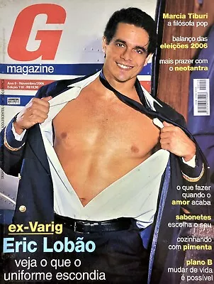 GAY MAGAZINE BRAZIL 2006 - November #110 Man Model Eric Lobão • $25.90