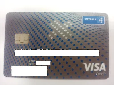 Germany Visa Credit Card By BW Bank / Payback • $5