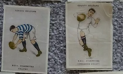 £2.99 • Buy PHILLIPS BDV CIGARETTE SILK  COUNTY COLOURS  1920 YORKSHIRE COUNTY  46x66mm