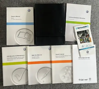 2015 Vw Volkswagen  Beetle Owners Manual Set. Free Fast Shipping. • $59.99