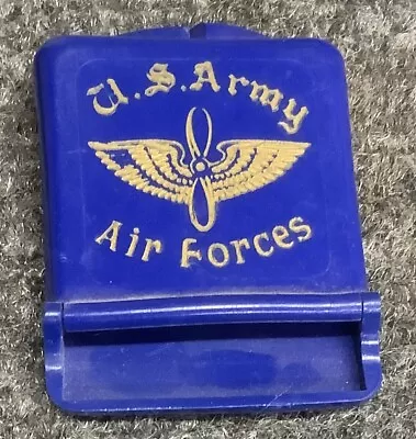 Vintage U.s. Army Air Forces Match Book Holder Safe Case • $24.99