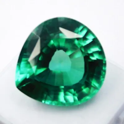 Certified Natural 38.80 Ct Ceylon Green Montana Sapphire Pear Cut Loose Gems • $189.62