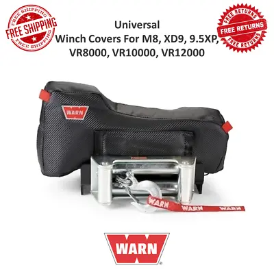 Warn Industries 102641 Stealth Winch Covers For M8 XD9 9.5XP VR8000 VR10000 • $77.17