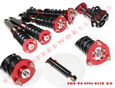 RED Complete Coilover Suspension Fits 1989-1994 240SX S13   • $235