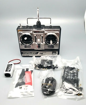 $14.99 • Buy Futaba Conquest FP-T4NBF RC Radio Control Airplane Remote W/ Battery Pack!