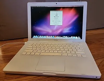 Apple MacBook A1181 Core 2 Duo 2.4 GHz 4GB RAM 160GB HDD 13  (Read Description) • $60