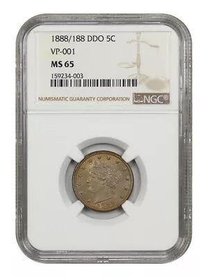 1888/188 5c Ngc Ms65 (fs-101 Ddo Vp-001) • $1207.50