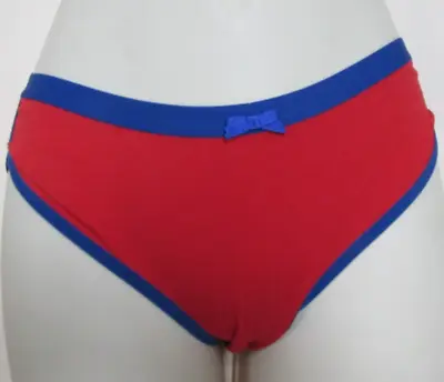 BOUX AVENUE Red Mix Bow Union Jack Shorts  Knickers Size 18 BNWT • £5.99