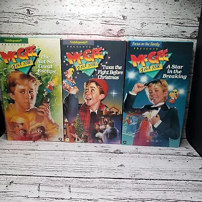 McGee & Me VHS Tape Lot (3) Focus On The Family 'Twas The Night Before Christmas • $4.89