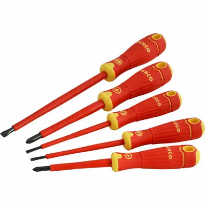 BahcoFit B220.015 VDE Insulated Screwdriver Set - 5 Piece • £6.50