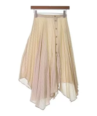 Acne Studios Long/Maxi Length Skirt Ivory(Stripe Pattern) 2200356459042 • $131