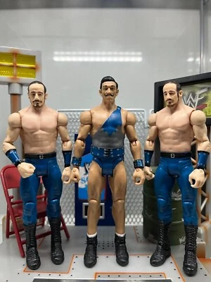 £6.98 • Buy WWE Vaudevillians Simon Gotch & Aiden English Wrestling  Tag Team X3 FIGURES