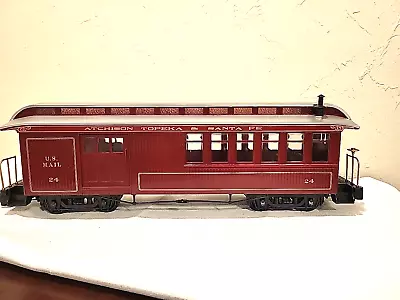 Bachmann G Scale Atchison Topeka US Mail Passenger Car From Red Comet Set • $29.99