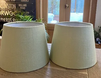 Made To Order Lampshade Laura Ashley Bacall Fabric Hedgerow Pale Green • £23
