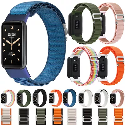 Nylon Loop Watch Wrist Band Strap For Xiaomi Mi Band 7 Pro Replacement Bracelet • £4.79