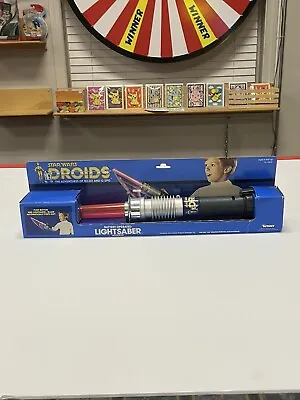 1985 Kenner Star Wars Droids Lightsaber Vintage Droids Cartoon Red New In Box • $799.95