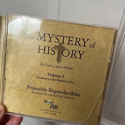 Mystery Of History Volume 1  Cd-rom  PRINTABLE Reproducibles (edition 1 Or 2) • $35