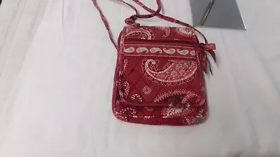 Vera Bradley Mini Hipster Mesa Red GUC • $5.99