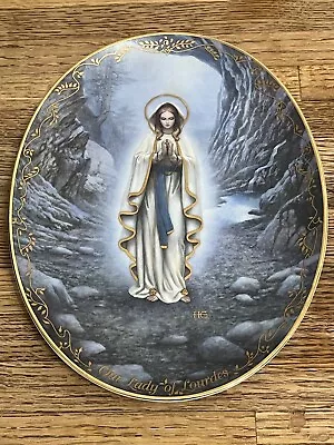 The Bradford Exchange Our Lady Of Lourdes From Visions Of Our Lady Collection • $15