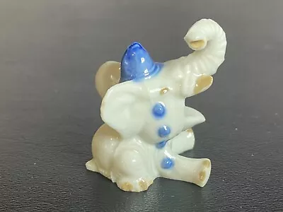 Rare Wade Whimsies Figurine Jumbo Jim Dumbo Style Elephant With Hat • $9.99