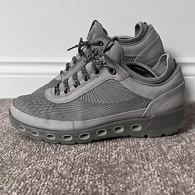 Mens ECCO Cool 2.0 GTX Grey Leather Shoes Gore-Tex Surround UK Size 11 • £39.95