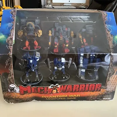 Mechwarrior Miniatures Game Mechassault Phantom War Box Set SEALED RARE • $599