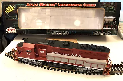 Atlas Master Series GP-40 Low Nose Vermont Railway Road#301 DCC Ready Item #9198 • $229.99