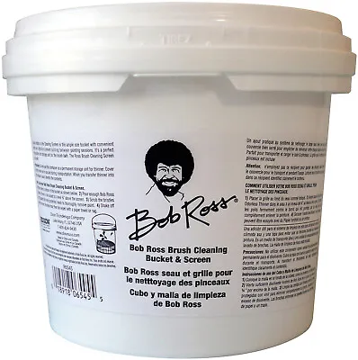 Bob Ross Cleaning Bucket & Screen-White R6545 • £19.86