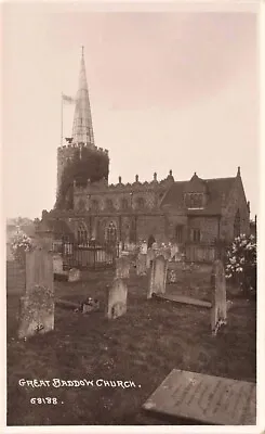 £3 • Buy Early GREAT BADDOW Church Chelmsford  Essex Photo Postcard