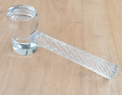 $49 • Buy Val St Lambert Crystal Gavel Paperweight
