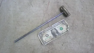 10 Oz Brass Round Hammer W/ 11 Inch Steel Handle Machinist Hammer • $19.99