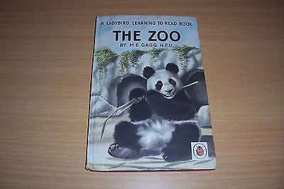 LADYBIRD BOOK The Zoo By M.E. Gagg (Hardback 1960) 2/6 NET • £7.99