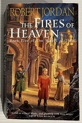 The Fires Of Heaven - Wheel Of Time Book 5 - Robert Jordan Vintage Fantasy PB • $23.95