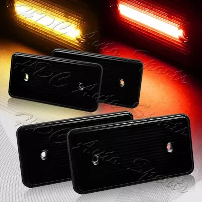 For 2002-2014 Mercedes G550 G63 W463 Smoke LED Front+Rear Side Marker Lights 4pc • $59.99