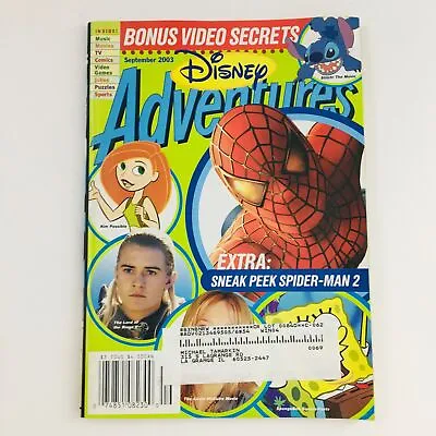 $15.96 • Buy Disney Adventures Magazine September 2003 Orlando Bloom & Toby Maguire