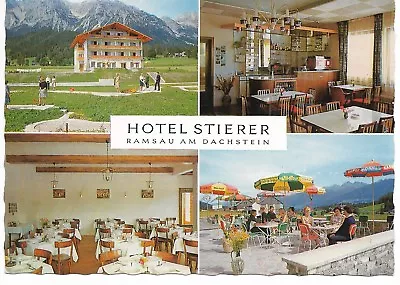 Nice  Photo Postcard Hotel Stierer  Ramsau Am Dachstein  Austria • $2.87