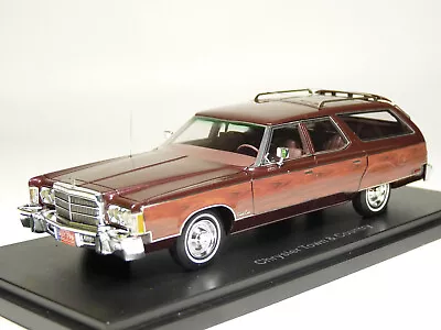 Neo 44796 1/43 1976 Chrysler Town & Country Station Wagon Resin Model Car • $119.99