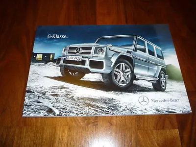 Mercedes G-Class Prospectus 04/2012 • $7.24