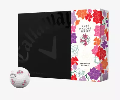 Callaway Limited Edition Chrome Tour Major Series April Major Golf Balls Masters • $89.99