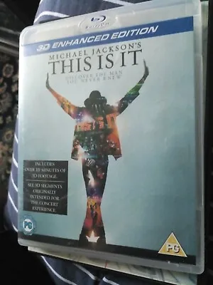 Michael Jackson. This Is It 3d Promo Blu Ray • £13