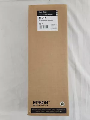 Epson T8048 Matte Black 700ml Ink Cartridge SC-P9000/8000/7000/6000 Exp. 2022 • $99.99