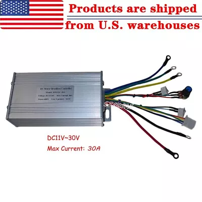 Electric 12V 24V 30A Brushless DC Motor Spd Controller Hydraulic Pump Driver IG • $44.99