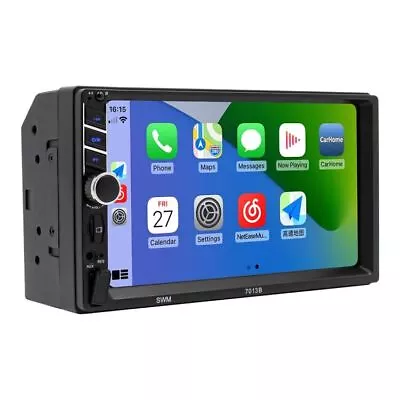 7  Double 2 DIN Car Stereo Radio MP5 Touch Screen Bluetooth FM USB + Rear Camera • $31.61