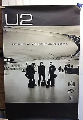 2001 U2 All That You Can't Leave Behind Poster • $12.60