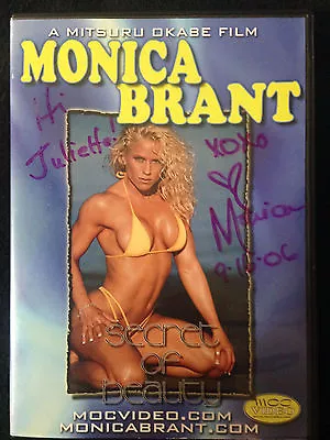 Monica Brant - Secret Of Beauty AUTOGRAPHED DVD • $27