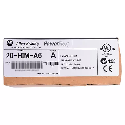 NEW Sealed Allen Bradley 20-HIM-A6 Powerflex Module 20HIMA6 US STOCK • $182.94