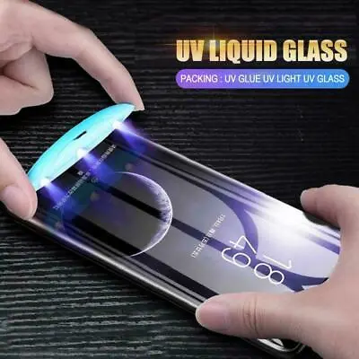 Full UV Glue Liquid Tempered Screen Protector Glass For Samsung Galaxy S20/S20+ • £5.95