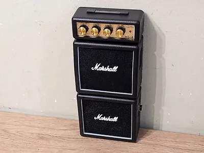 £34.99 • Buy Marshall MS4 Micro Amp Stack Mini Electric Guitar Amplifier Battery-power MS-4