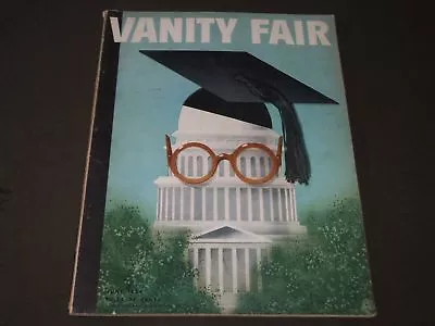 1934 June Vanity Fair Magazine - Great Photos By Steichen - Garbo - Hull - F 452 • $120