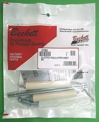 $23.50 • Buy BECKETT Oil Burner Electrode Insulator Kit 5780 & T501 Gauge For AF AFG AR SF SR